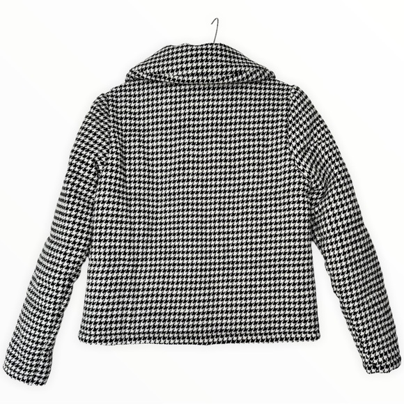 Andree by Unit Small Houndstooth Heavyweight Winter Puff Jacket - Picture 5 of 9